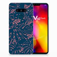 LG V40 Thinq TPU Case Palm Leaves - thumbnail