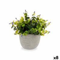 Decoratieve plant Ibergarden Plastic Blommor 21 x 20,6 x 21 cm (8 Stuks) - thumbnail