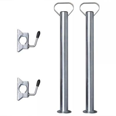 VidaXL 2 steunbuizen met 2 klemmen voor 48 mm neuswiel VidaXL 2 steunbuizen met 2 klemmen voor 48 mm neuswiel