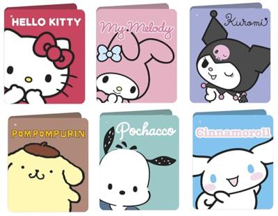 Kawai Kuromi knuffel - JEMINI - HELLO KITTY - 13 cm