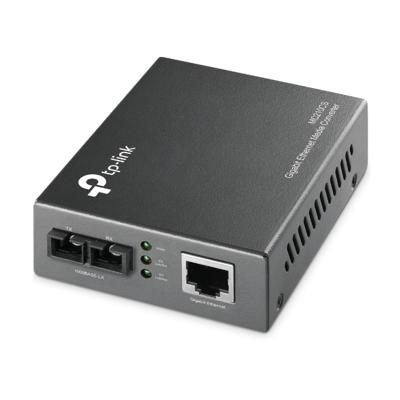 TP-Link Omada MC210CS netwerk media converter 1000 Mbit/s 1310 nm Single-mode Zwart
