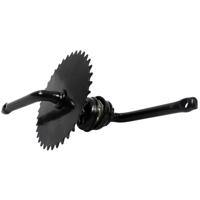 Alpina crankset one-piece 12 black - thumbnail