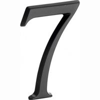 Artitec Mi Satori Huisnummer Roman 120mm-7 mat zwart - thumbnail