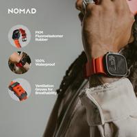 Nomad Rocky Point horlogeband / zwarte hardware 45/46/49mm - Magma - thumbnail