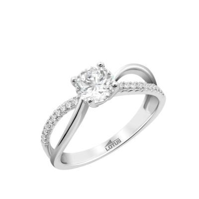 Dames ring Lotus LP3742-3/112 Zilverkleurig 12