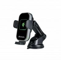 Verbatim FWC-02 Qi Fast Wireless Car Charger 49553 Inductie lader Uitgangen Magnetische aansluiting Zwart - thumbnail