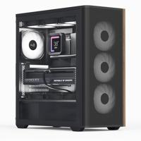 AeroCool D501A-G-BK-V2 Midi-tower PC-behuizing Zwart - thumbnail
