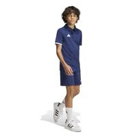 adidas Entrada 26 Polo Kids Donkerblauw Wit - thumbnail