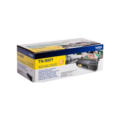 Brother toner, 6.000 pagina's, OEM TN-900Y, geel