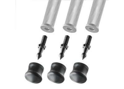 Gitzo GSF38S spike + rubber foot 38mm 3 pc