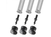 Gitzo GSF38S spike + rubber foot 38mm 3 pc - thumbnail