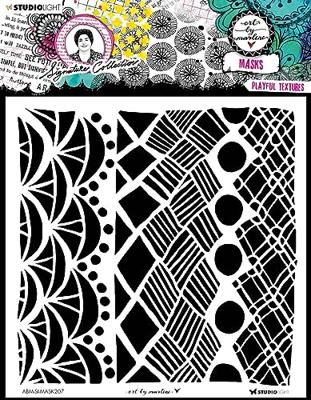 Studio Light • signature collection mask stencil playful textures