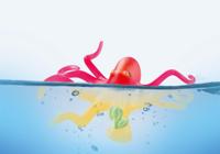 PLAYMOBIL Princess Magic zeemeermin met kleur veranderende octopus 71503 - thumbnail