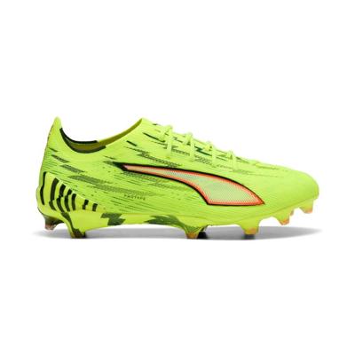 PUMA Ultra 6 Ultimate Gras Voetbalschoenen (FG) Neongeel Rood Zwart PUMA Ultra 6 Ultimate Gras Voetbalschoenen (FG) Neongeel Rood Zwart