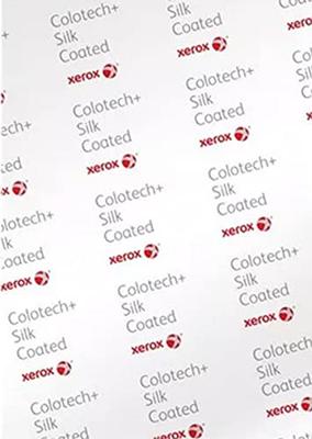Laserpapier Xerox Colotech+ silk coated A4 130gr wit 500 vel
