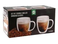 Svenska Living Set a 2 glazen dubbelwandig 280ml - thumbnail
