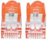 Intellinet 735971 RJ45 Netwerk Aansluitkabel CAT 6 S/FTP 20.00 m Oranje Vergulde steekcontacten - thumbnail