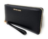 Dames portemonnee Michael Kors 35T7GTVE7L-BLACK 21 x 9 x 4 cm - thumbnail