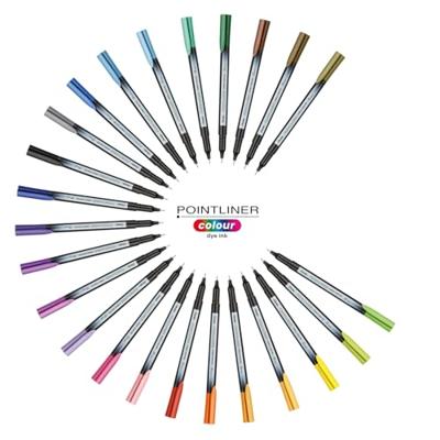 Fineliner pentel pointliner s40-b fijn rood