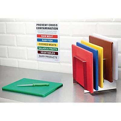 Snijplank hygiplas ldpe 450x300x10 mm blauw Snijplank hygiplas ldpe 450x300x10 mm blauw