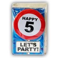 Happy Age Kaart - 5 Jaar - thumbnail