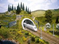 NOCH 58052 PROFI plus H0 Tunnelportaal 2-sporig Hardschuim model, Geverfd - thumbnail