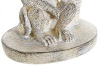 Decoratieve figuren DKD Home Decor Wit Aap Tropisch Decapé 15 x 12 x 29 cm - thumbnail