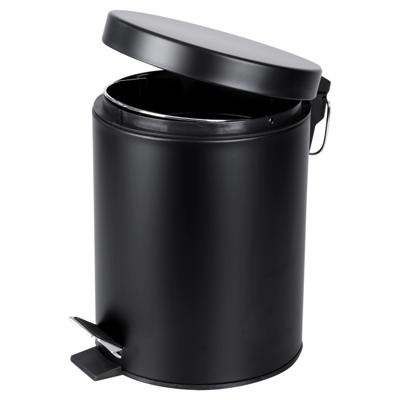 Pedaalemmer Differnz Soft Close Deksel 5 Liter Mat Zwart Differnz Pedaalemmer Differnz Soft Close Deksel 5 Liter Mat Zwart Differnz