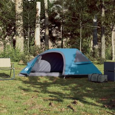 VidaXL Koepeltent 1-persoons waterdicht blauw