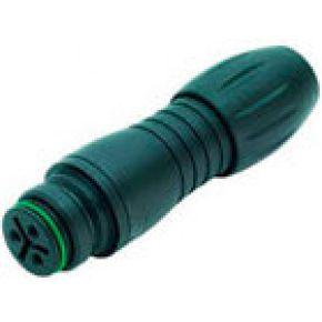 Binder 99 9114 60 05 Serie 720 | 5 Polige Female Connector | Blauw