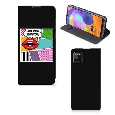 Samsung Galaxy A31 Hippe | Standcase | Popart Princess Samsung Galaxy A31 Hippe | Standcase | Popart Princess