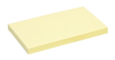 Quantore memoblok 76 x 127 mm geel (100 vel)