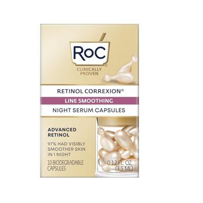 RoC Retinol Correxion® Line Smoothing Night Serum Capsules