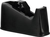 Q-CONNECT plakbandafroller, voor rollen van 25 x 33 m of 25 x 66 m, zwart - thumbnail