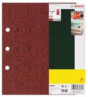 Bosch Accessoires 25-delige schuurbladenset voor vlakschuurmachines 93X230 K240 - 2607017108 - thumbnail