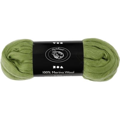 Creativ Company Merino wol, dikte 21 my, cactus, 100 gr/ 1 doos