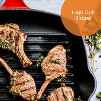 BK Bourgogne grillpan 26 cm chili red - thumbnail