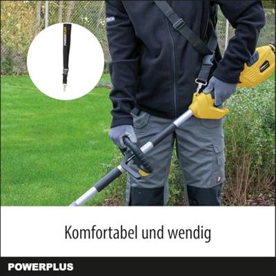 Powerplus Electric Brushcutter Powxg30405 - Bordure & Debrusaille Filo elettrico di 1000 W