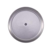 Vintage Dienblad - Zilverkleurig - 31 cm - thumbnail