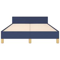 Bedframe zonder matras 120x190 cm stof blauw - thumbnail