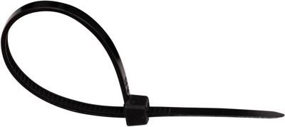 Q-CONNECT kabelbinder, ft 100 x 2,5 mm, pak van 100 stuks, zwart Q-CONNECT kabelbinder, ft 100 x 2,5 mm, pak van 100 stuks, zwart