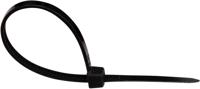Q-CONNECT kabelbinder, ft 100 x 2,5 mm, pak van 100 stuks, zwart - thumbnail