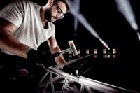 Halder Kunststofhamer | lengte 295 mm kop d. 35 mm | hard stalen buis | nylon wit/temperstaal | 1 stuk - 3677.035 - 3677.035 - thumbnail