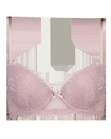 Demi Padded BH - Paars - thumbnail