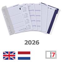 Agendavulling 2026 Kalpa A5 jaardoos 7dagen/2pagina&apos;s - thumbnail