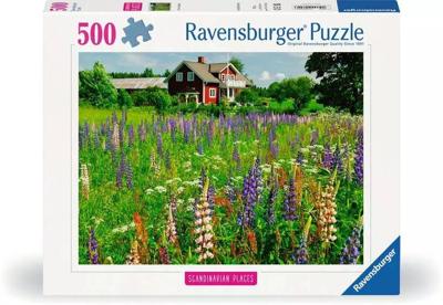Ravensburger puzzel Boerderij in Zweden 500 stukjes