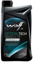 Wolf motorolie "officialtech ll fe" motoroil 0w20 1l off.tech ll fe - thumbnail