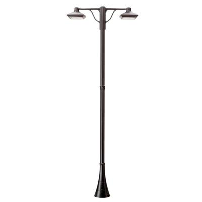 Franssen BuitenlantaarnCity Highlight led - 2-lichts - 300cm grafiet grijs - 10-20292