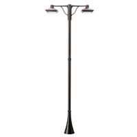 Franssen BuitenlantaarnCity Highlight led - 2-lichts - 300cm grafiet grijs - 10-20292 - thumbnail