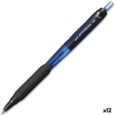 Boligrafo de tinta líquida Uni-Ball Jetstream SXN-101-07 Blauw 0,7 mm (12 Stuks) Boligrafo de tinta líquida Uni-Ball Jetstream SXN-101-07 Blauw 0,7 mm (12 Stuks)